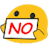 blob-no emoji