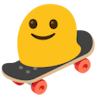 blobby-skateboard emoji