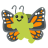 butterfly-toitle emoji