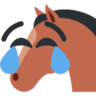 horse-laughing emoji